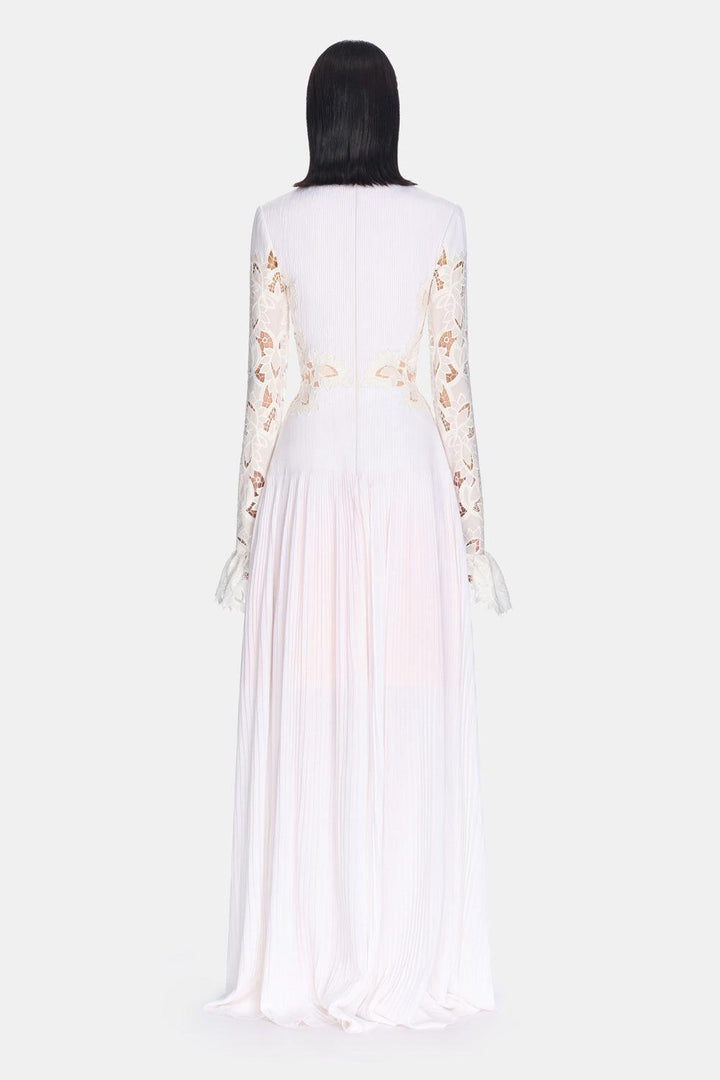 Lace Embroidered Dress - MEAN BLVD