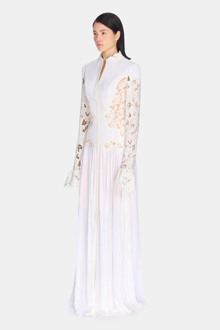 Lace Embroidered Dress - MEAN BLVD