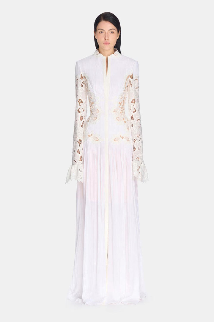 Lace Embroidered Dress - MEAN BLVD