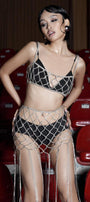 Lacerna Bodycon Spaghetti Strap Silk Set - MEAN BLVD