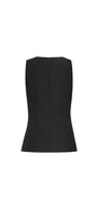 Lacey Bodycon V-Neck Satin Crepe Top - MEAN BLVD