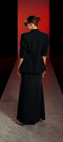 Laila Straight Notch Lapel Wool Blazer - MEAN BLVD