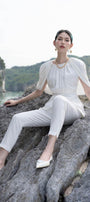 Laise Cropped Trousers - MEAN BLVD