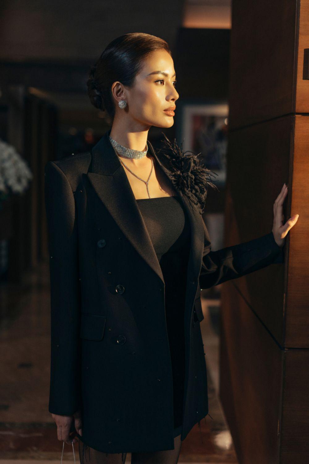 Lammy Straight Double Breasted Silk Wool Blazer - MEAN BLVD