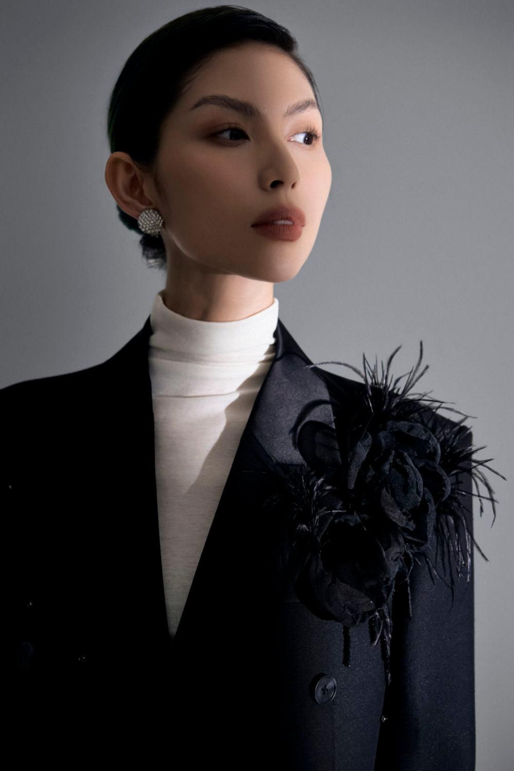 Lammy Straight Double Breasted Silk Wool Blazer - MEAN BLVD