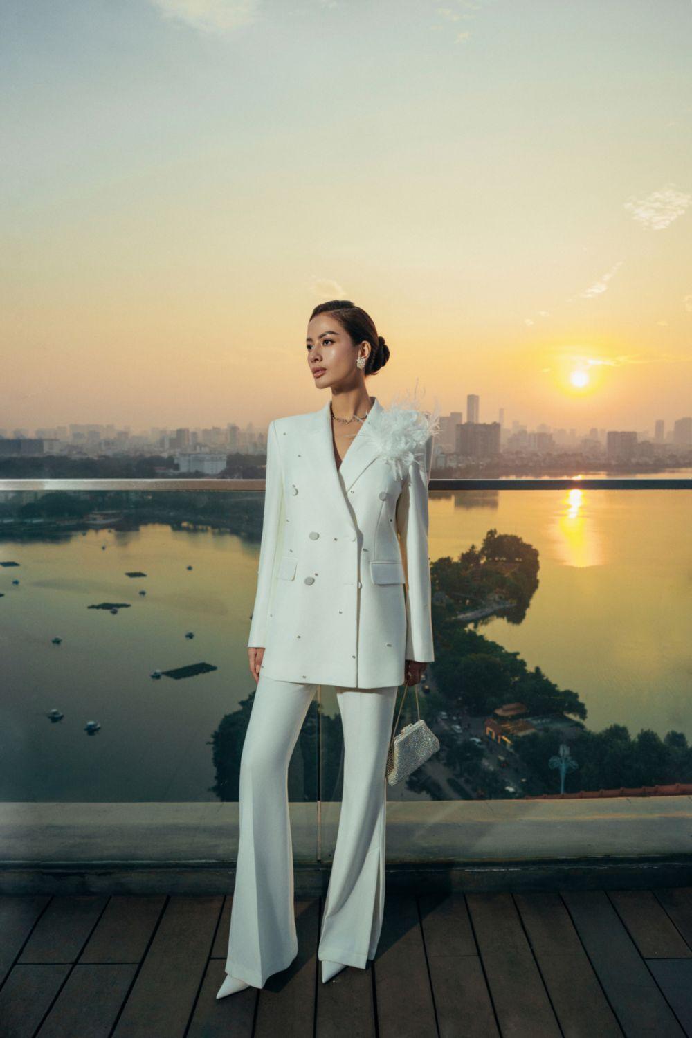 Lammy Straight Double Breasted Silk Wool Blazer - MEAN BLVD