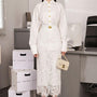 Lany Straight Bouffant Sleeved Polyester Shirt - MEAN BLVD
