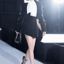Lauder Wrap High Waist Tweed Mini Skirt - MEAN BLVD