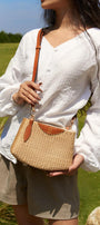 Lauren Water Hyacinth Fiber Bag - MEAN BLVD