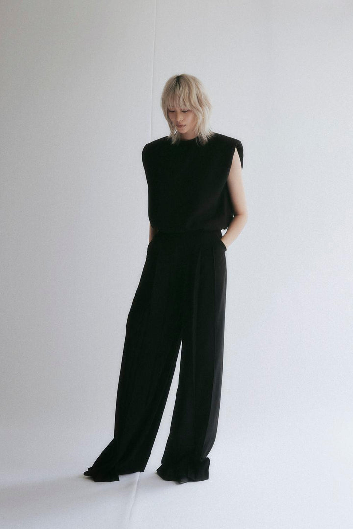 Leda Pleated Trousers MEAN BLVD