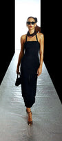 Leila Bodycon Halter Neck Mesh Midi Dress - MEAN BLVD