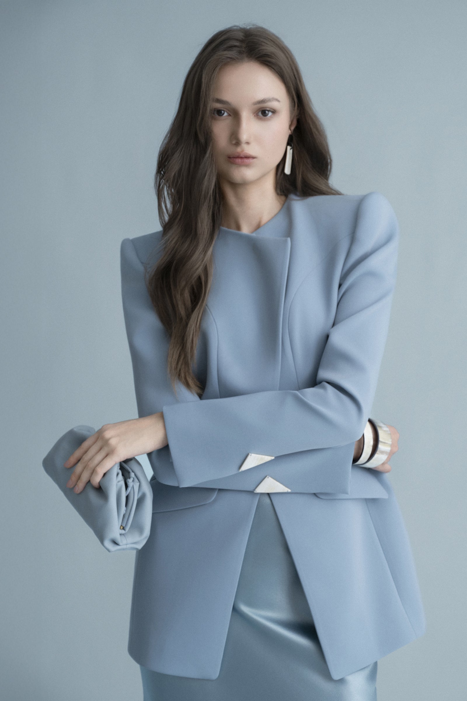 Berlin Round Neck Blazer