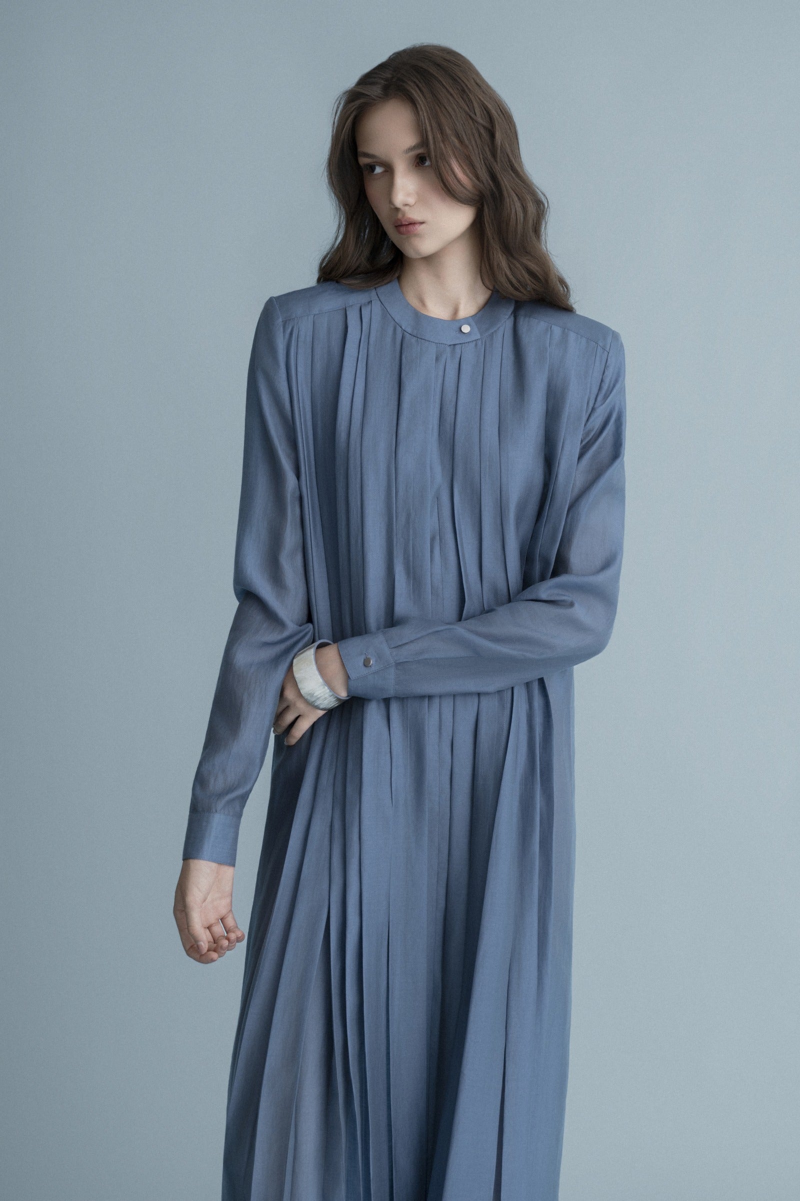 Dortmund Pleated Midi Dress