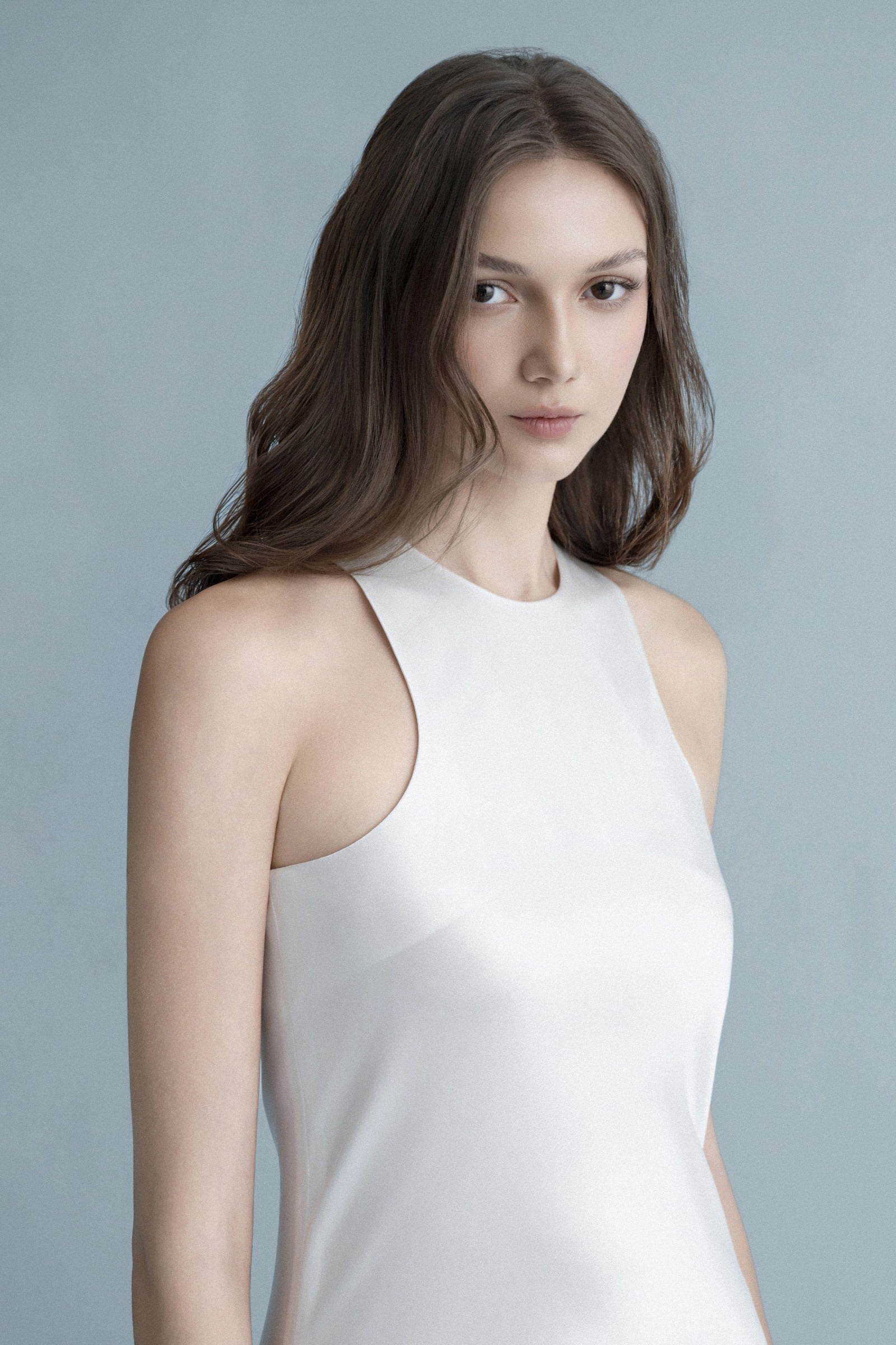 Bremen Round Neck Midi Dress
