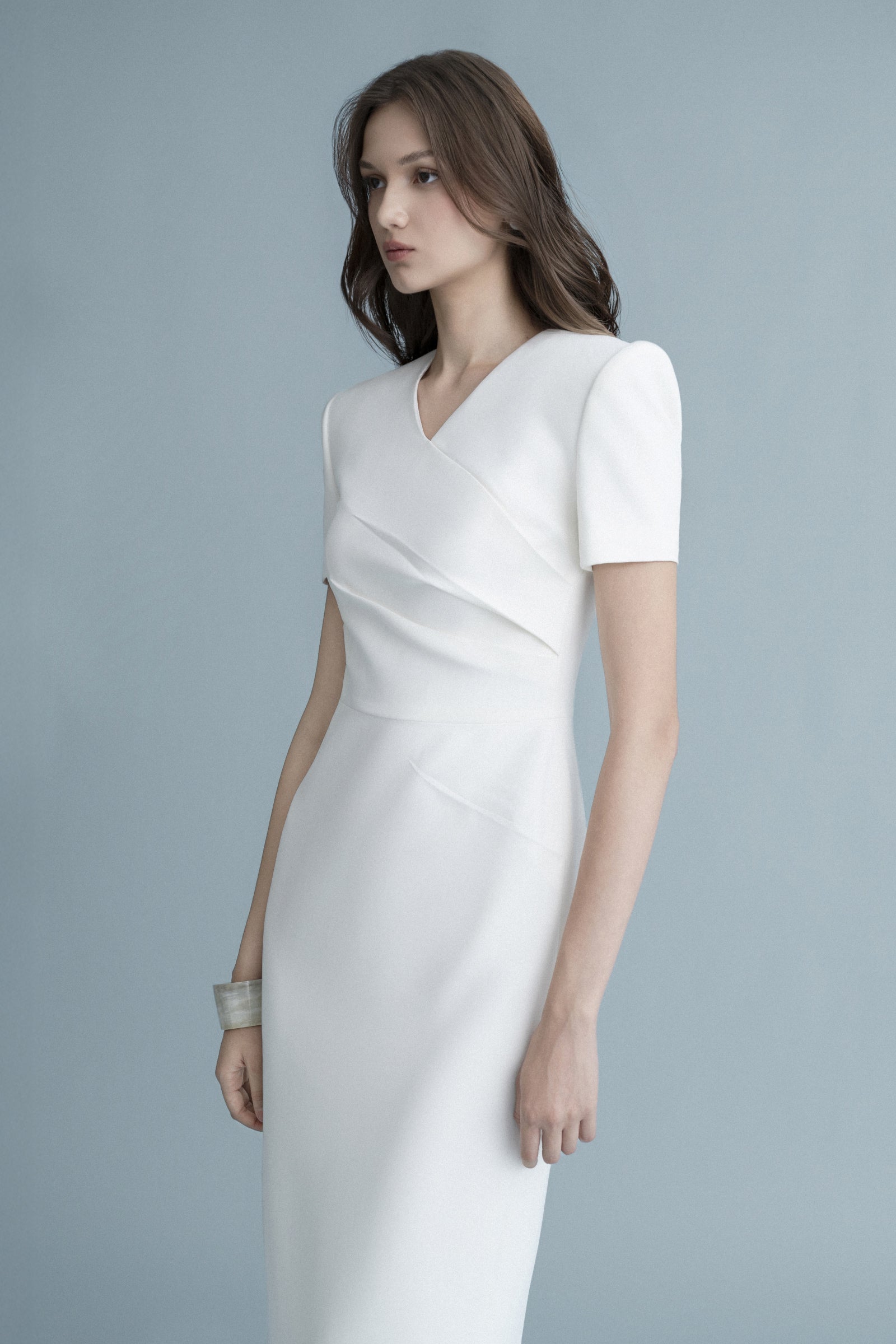 Bonn Draped Midi Dress