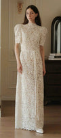 Lia Puff Sleeve Maxi Dress - MEAN BLVD