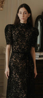 Lia Puff Sleeve Maxi Dress - MEAN BLVD