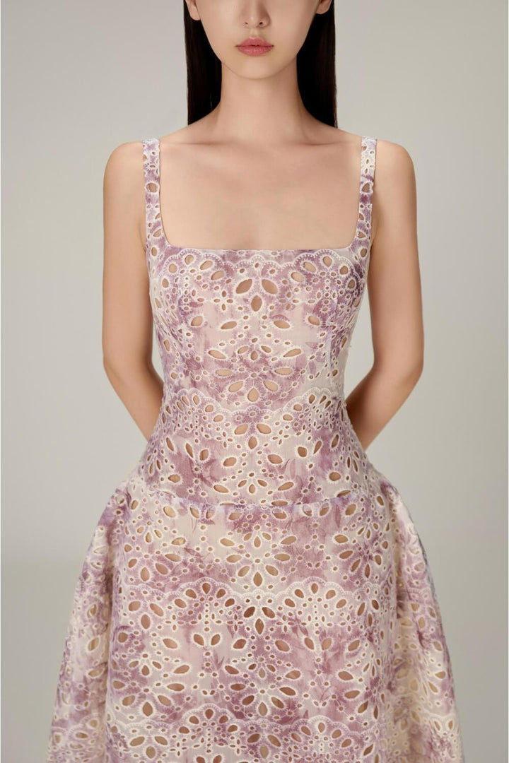 Lilac Mullet Dress - MEAN BLVD