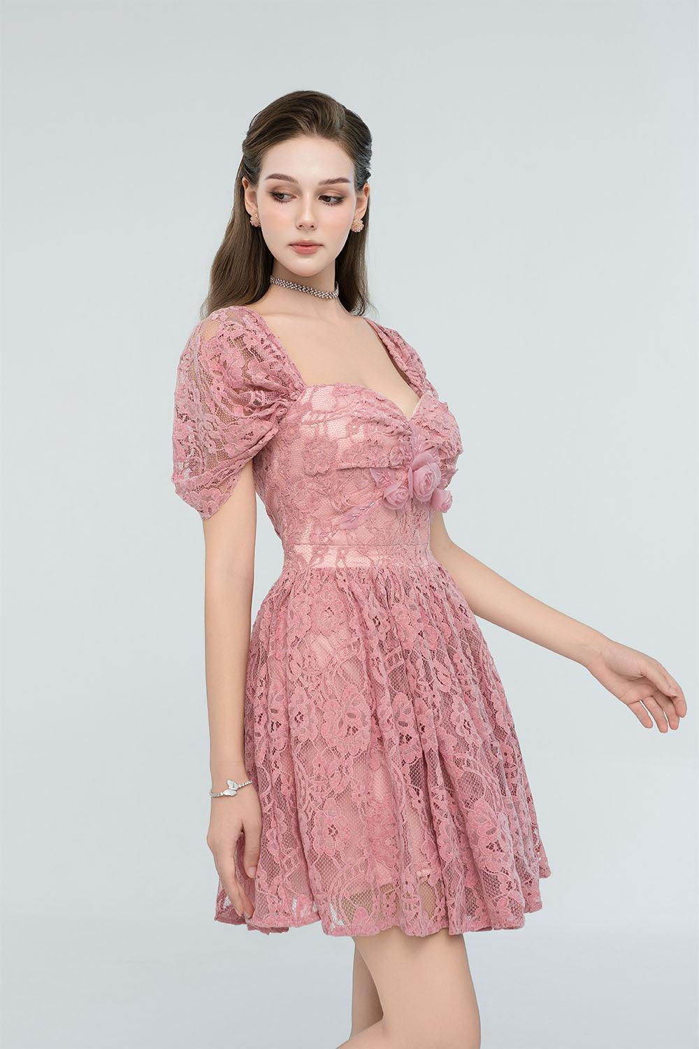sweetheart lace dress Elegant Long A-line Sweetheart Lace Satin Wedding Dresses main image 0
