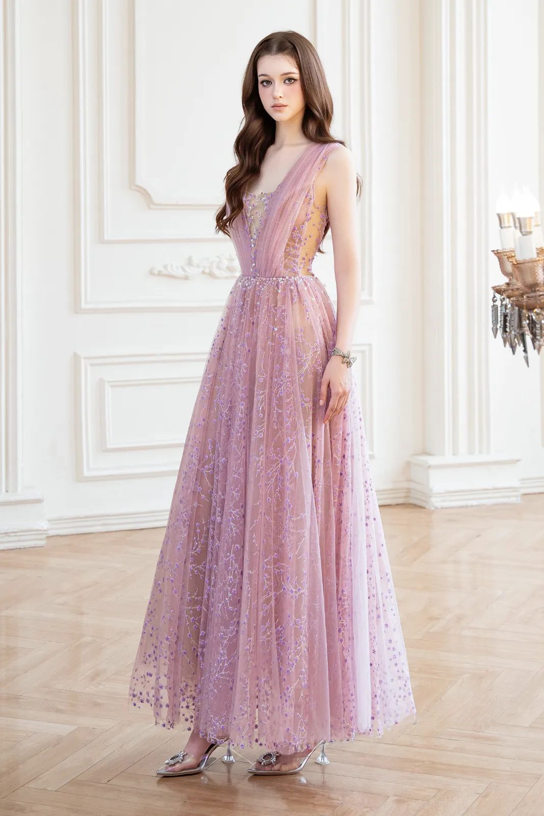 Lira V-Neck Maxi Dress - MEAN BLVD