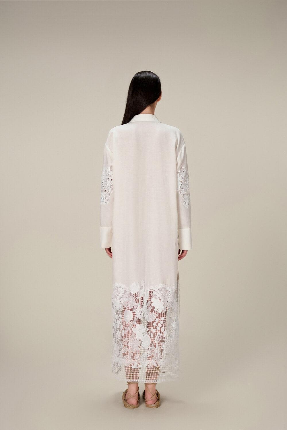 Lobbster Lace Shirt Dress - MEAN BLVD