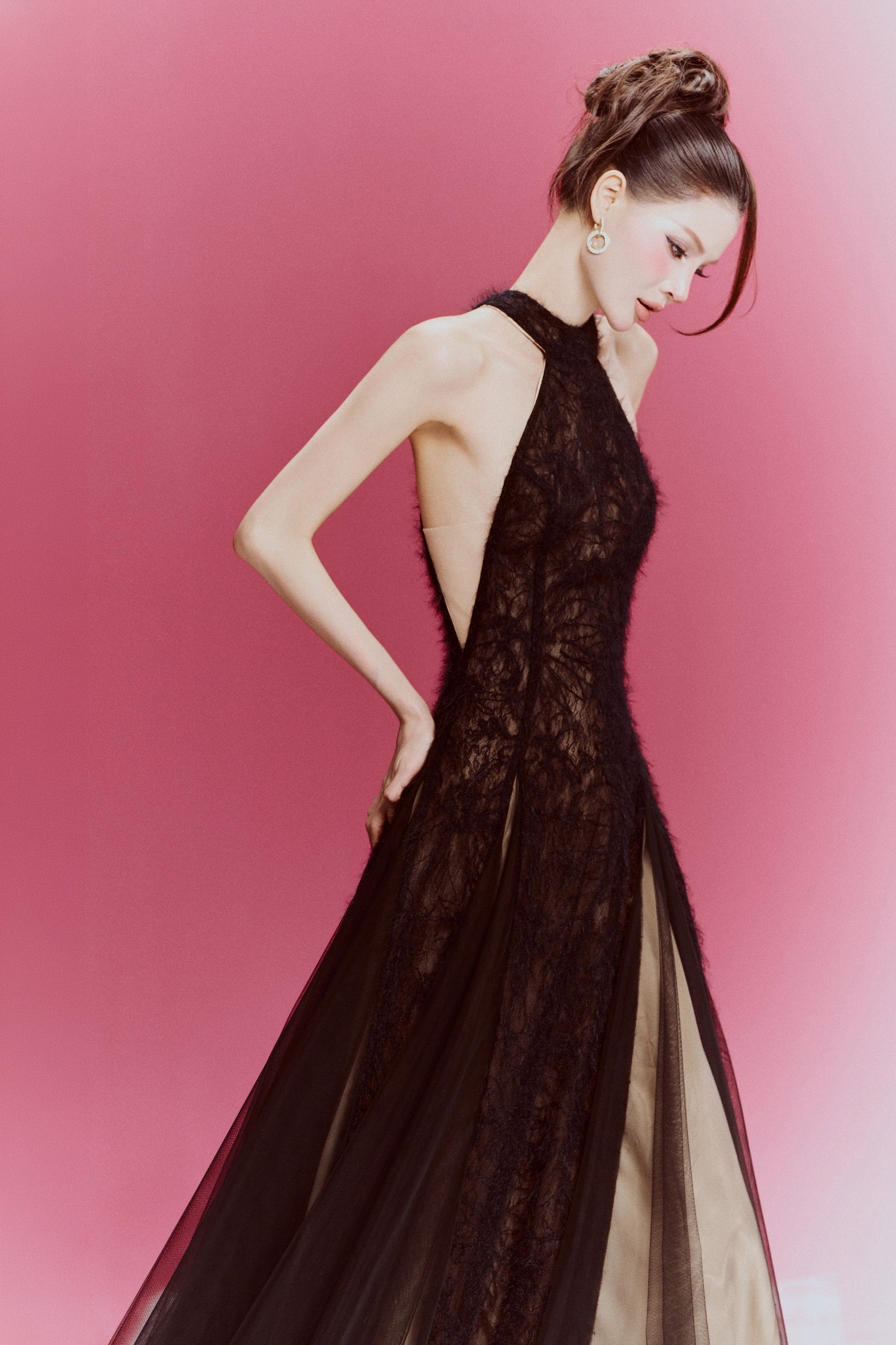 Enchanted Halter Maxi Dress