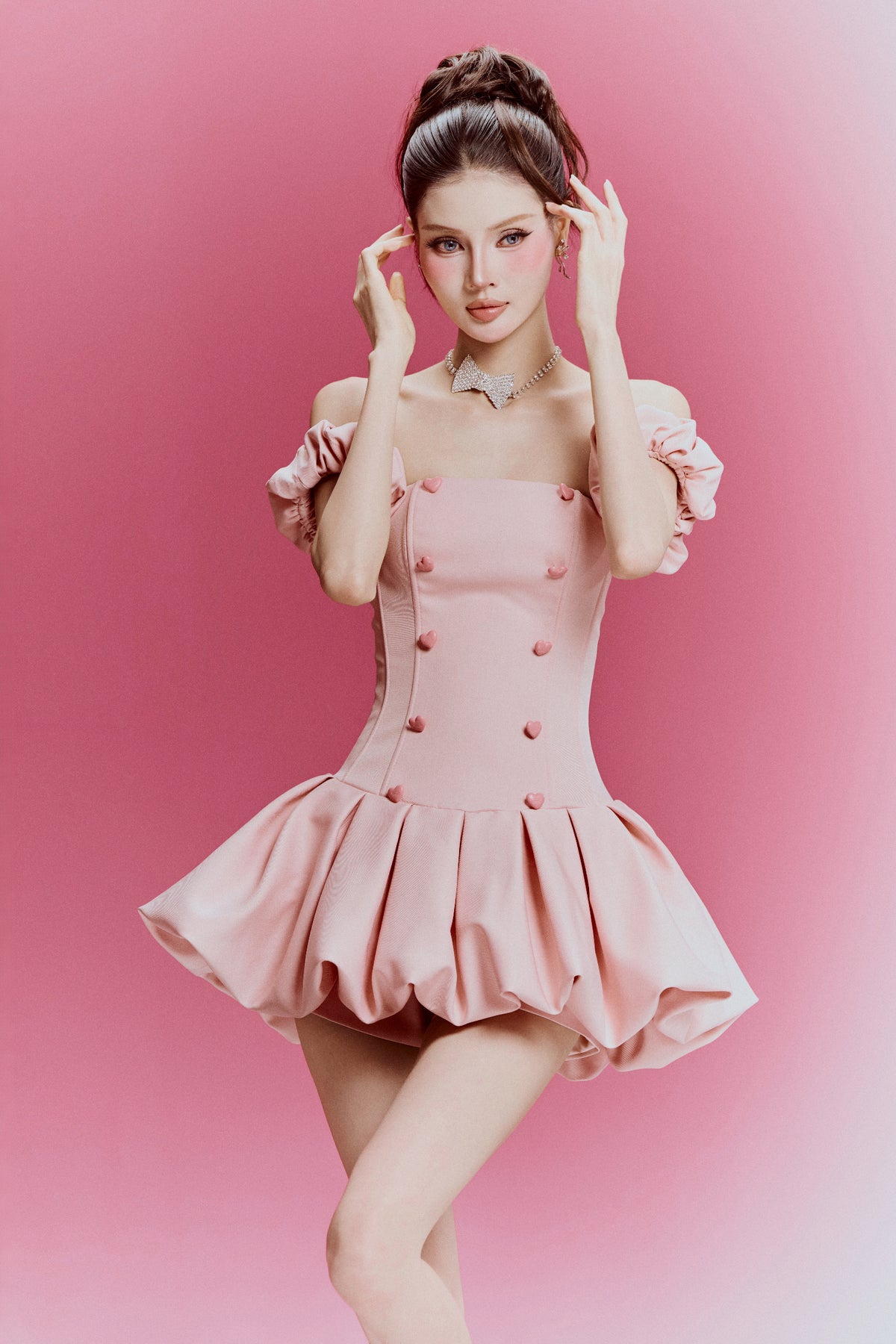 Baby Bubble Mini Dress