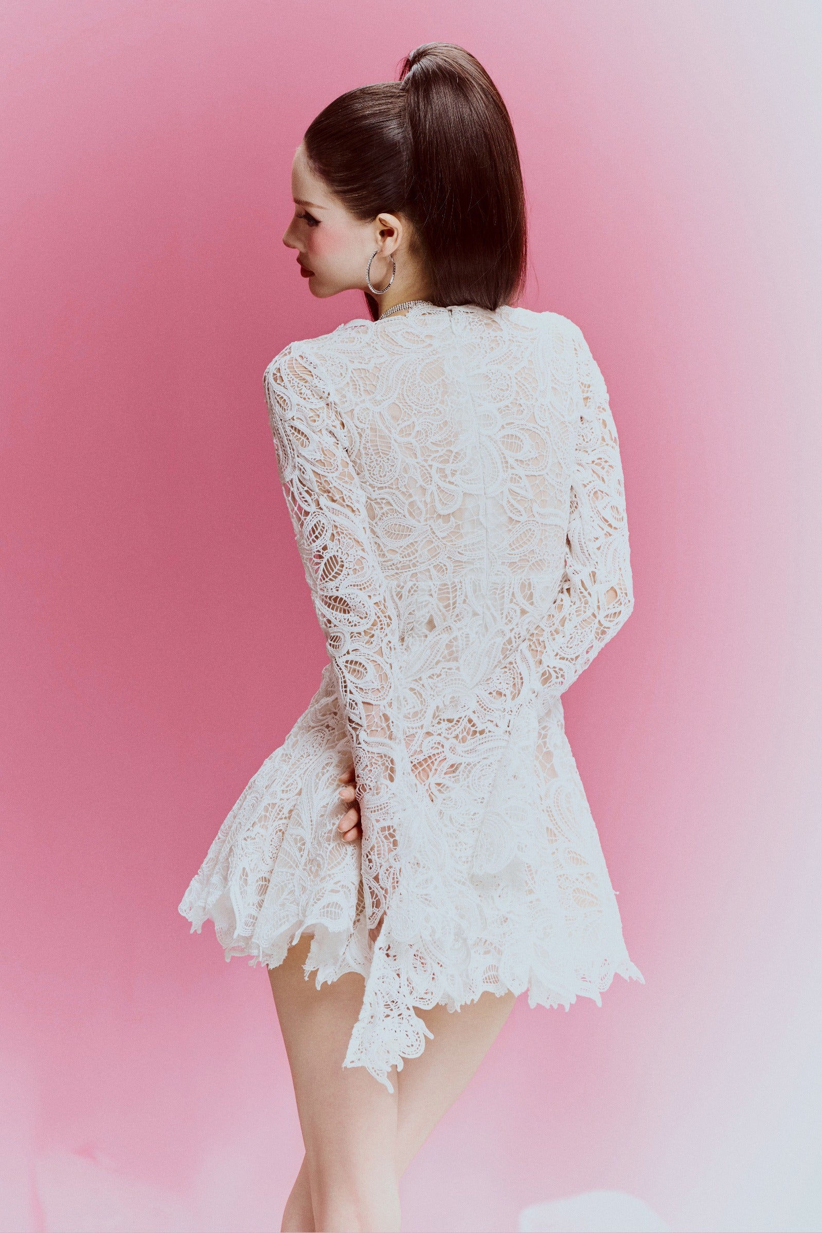 Aria Lace Mini Dress