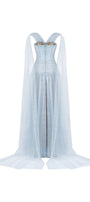 Loraine Sweetheart Neck Maxi Dress - MEAN BLVD