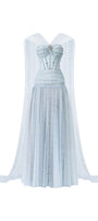 Loraine Sweetheart Neck Maxi Dress - MEAN BLVD