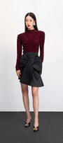 Lottie Bodycon Long Sleeved Rayon Top - MEAN BLVD