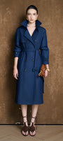 Luce Button Trench Coat - MEAN BLVD