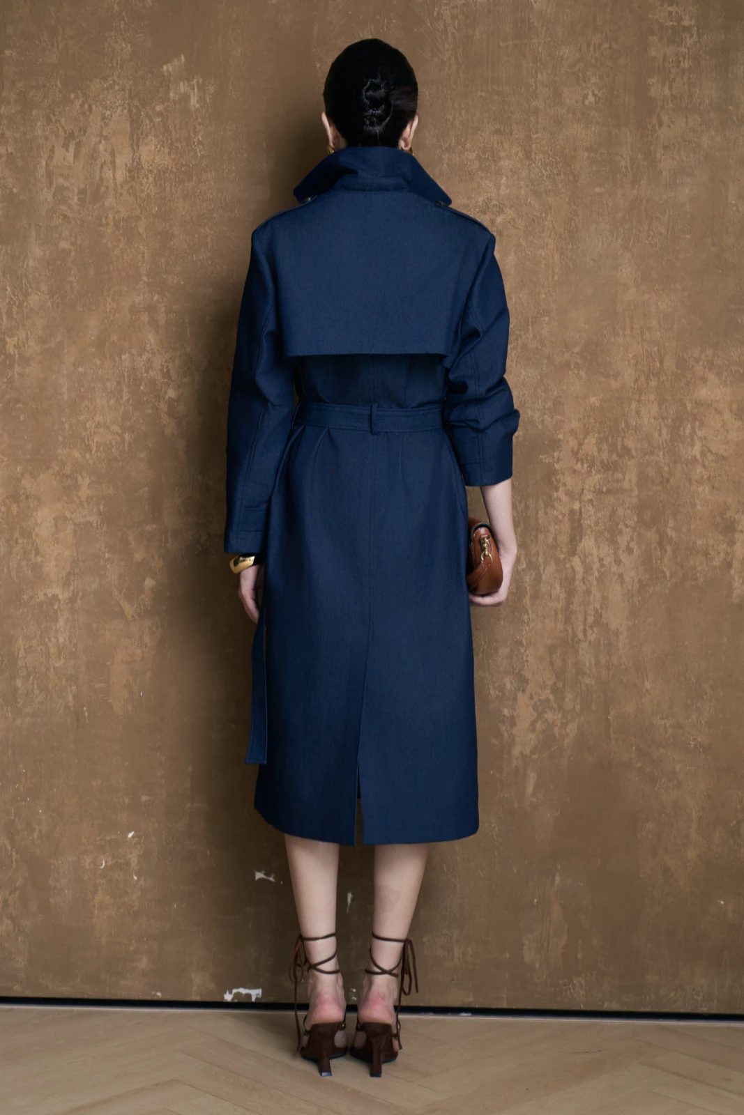 Luce Button Trench Coat - MEAN BLVD