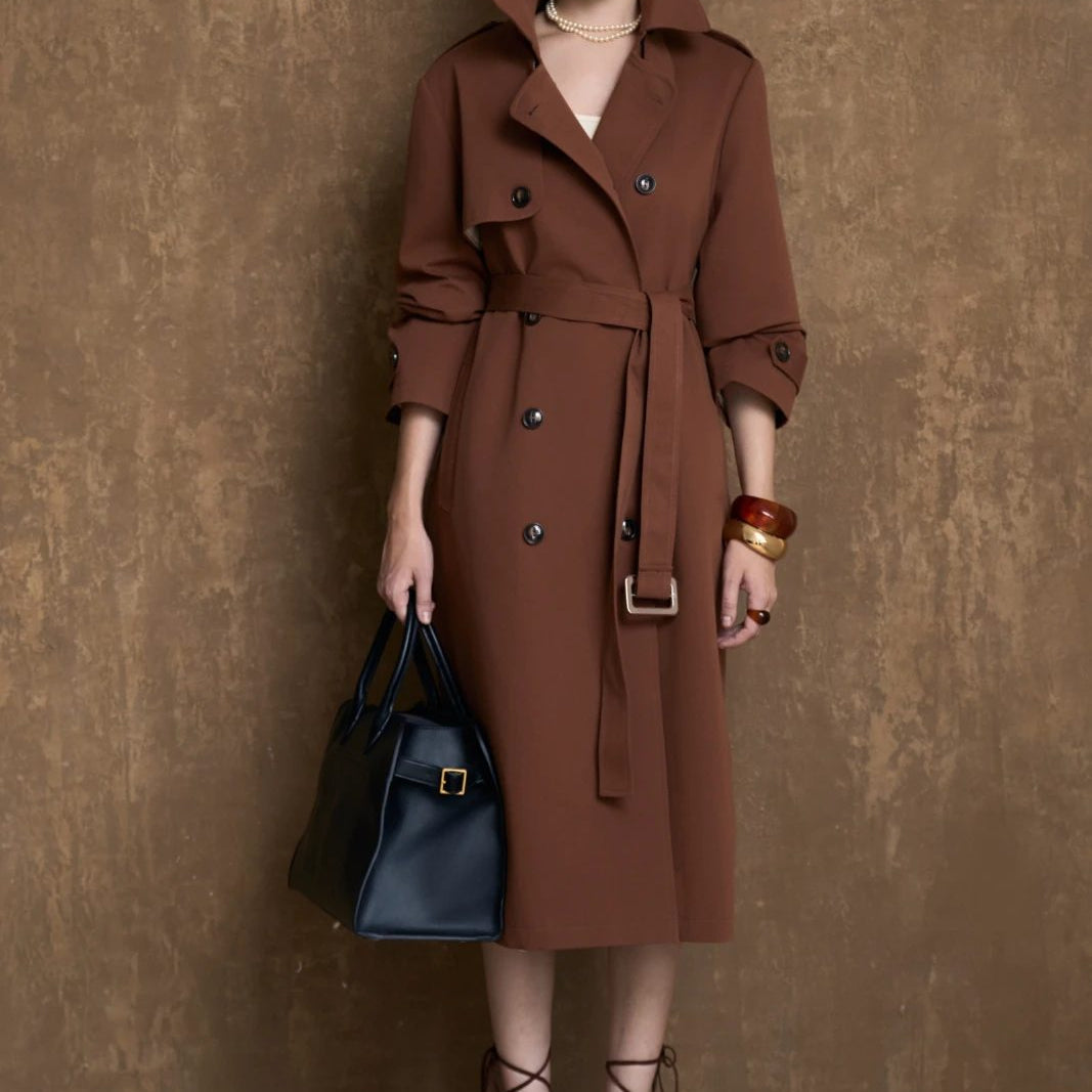Luce Button Trench Coat - MEAN BLVD