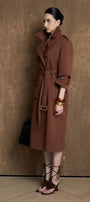 Luce Button Trench Coat - MEAN BLVD