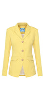 Lucia Straight Long Sleeved Cotton Blend Blazer - MEAN BLVD