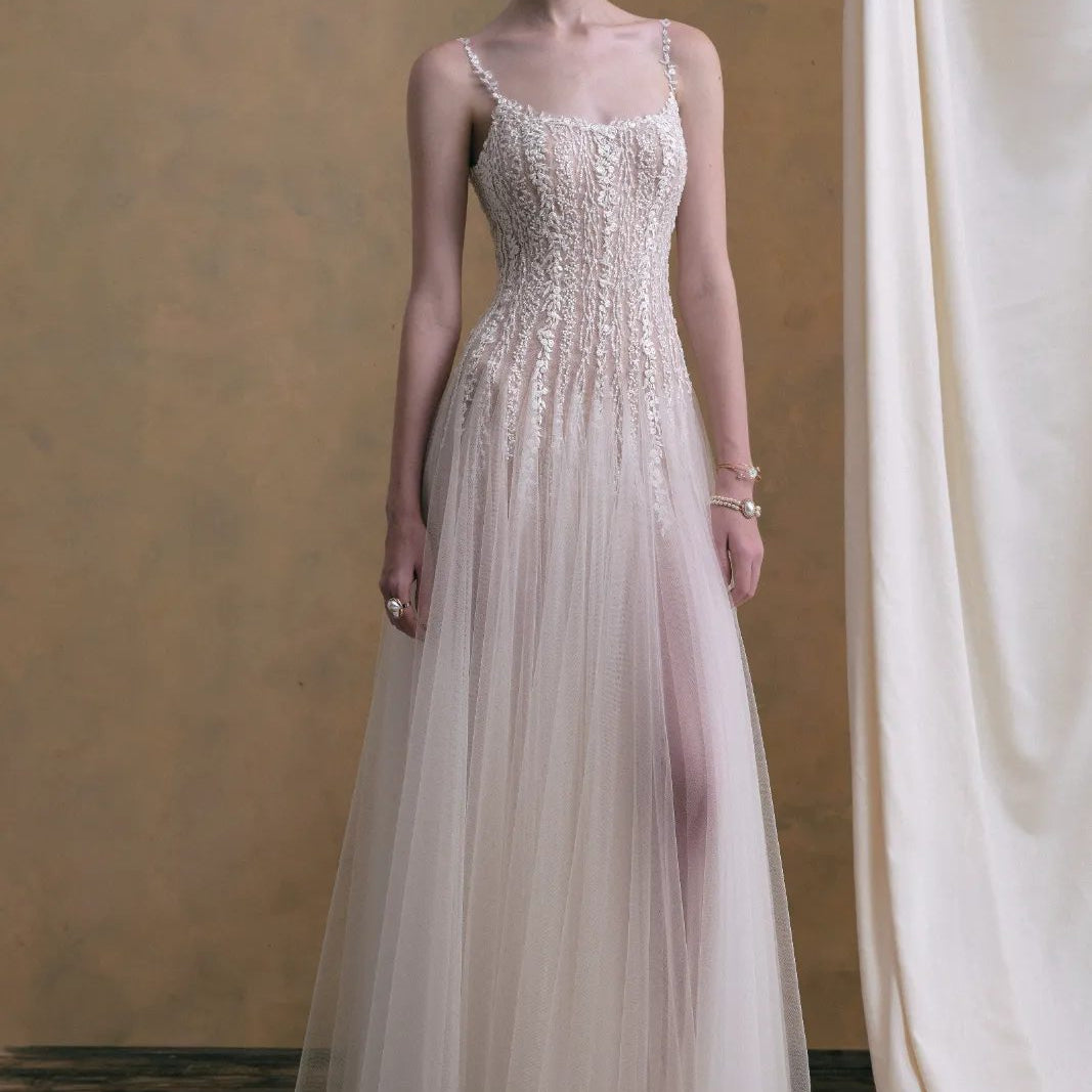Lucienne Applique Maxi Dress - MEAN BLVD