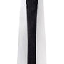 Lucity Cape Round Neck Jacquard Floor Length Set - MEAN BLVD