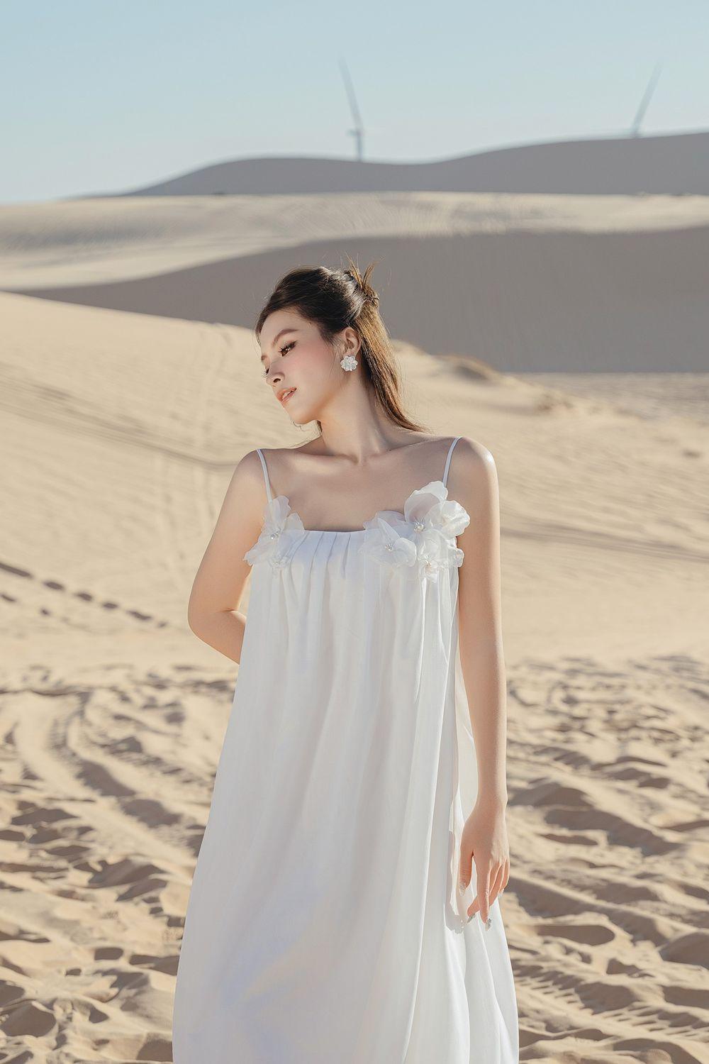 Ludi Cocoon Spaghetti Strap Kate High-low Dress - MEAN BLVD