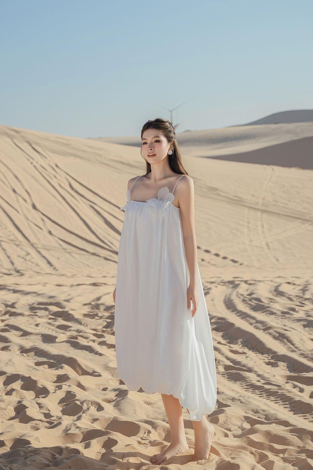 Ludi Cocoon Spaghetti Strap Kate High-low Dress - MEAN BLVD