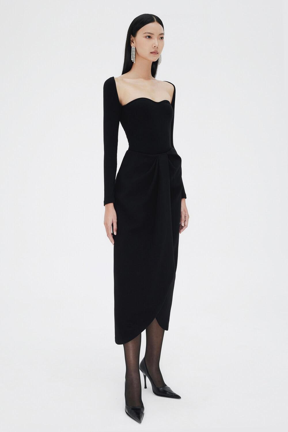 Luina Asymmetric Skirt - MEAN BLVD