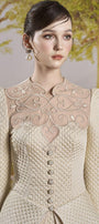 Luisa A-line Long Sleeved Tweed Mini Dress - MEAN BLVD