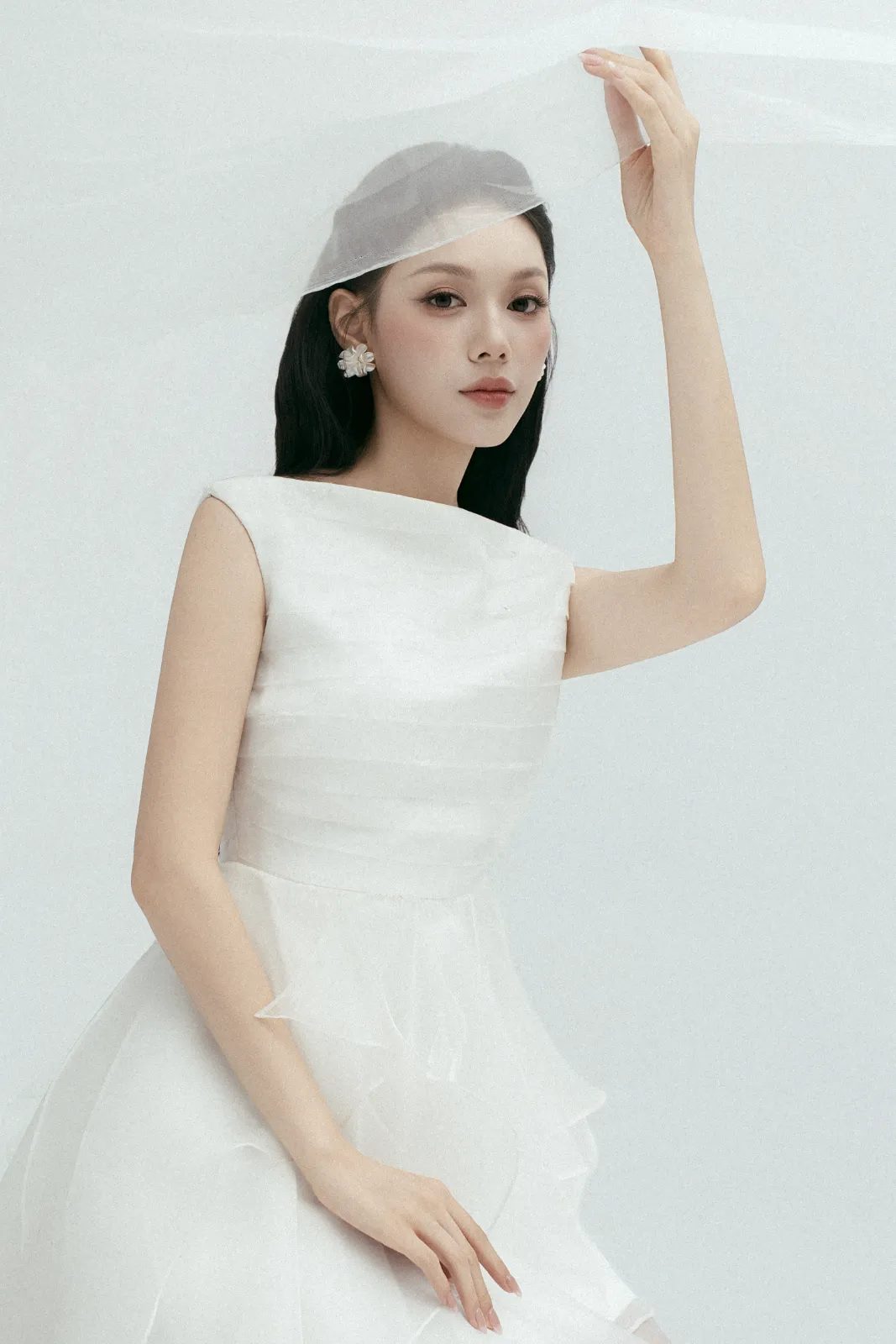 Lumia Asymmetric Mini Dress - MEAN BLVD