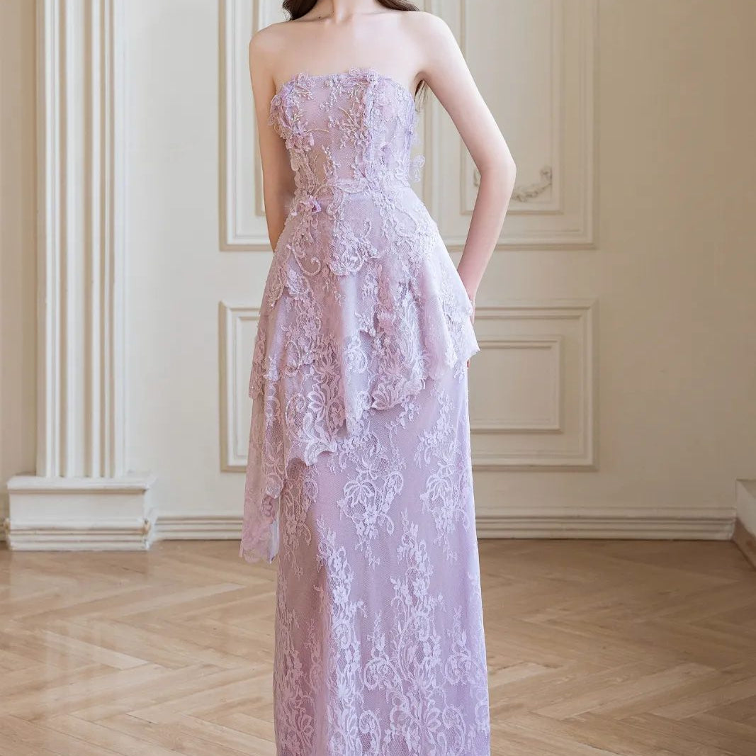 Lune Applique Maxi Dress - MEAN BLVD