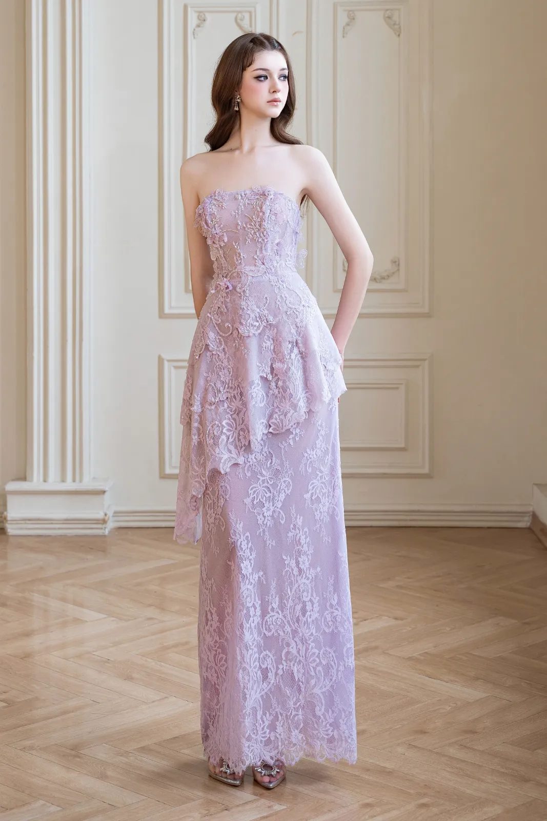 Lune Applique Maxi Dress - MEAN BLVD