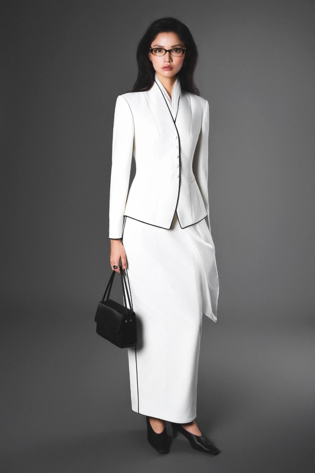 Lysandra V-Neck Blazer - MEAN BLVD