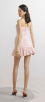Macias Drop Waist Gathered Spandex Mini Dress - MEAN BLVD