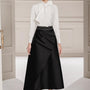 Maia Straight Long Sleeved Organza Shirt - MEAN BLVD