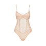Maisie Bodycon Cami Mesh Bodysuit - MEAN BLVD