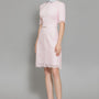 Maisy A-line Middle Sleeved Cotton Lace Above The Knee Dress - MEAN BLVD